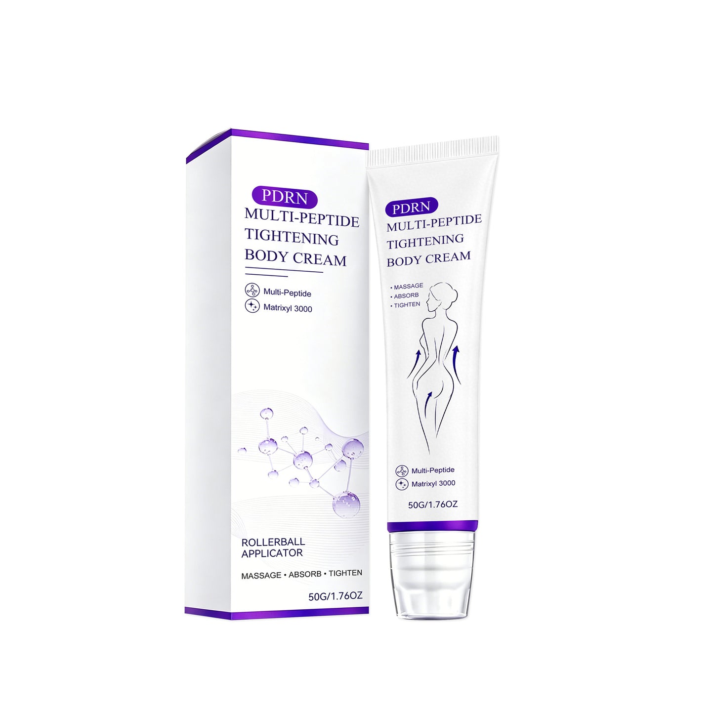 Crema massaggio rassodante nutriente Célyne con roller massaggiante