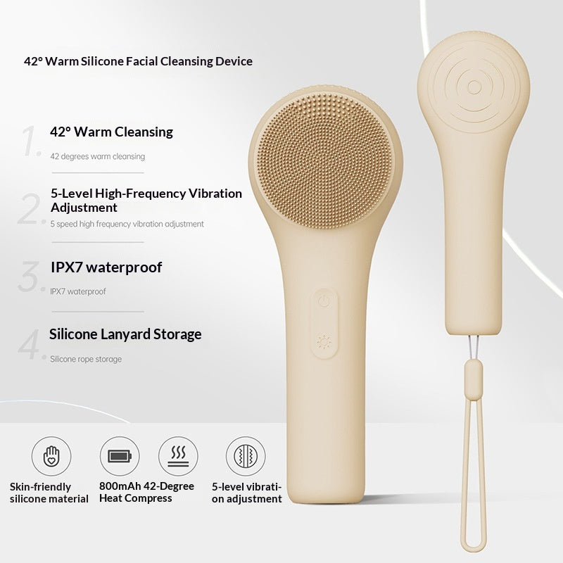 Detergente viso ultrasuoni ricaricabile silicone Célyne luxury beauty