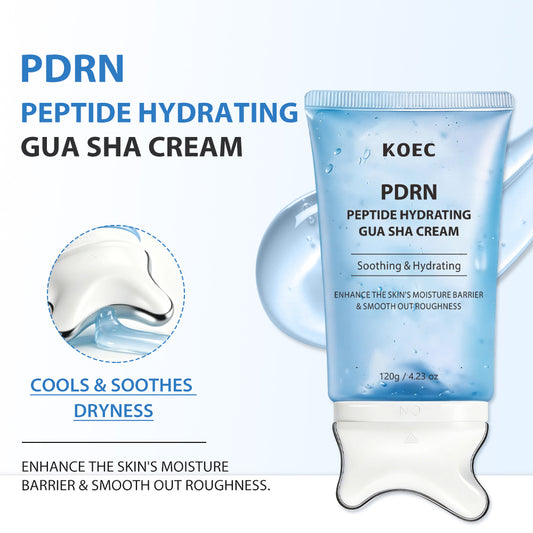 Crema idratante Gua Sha gel vellutato Célyne per viso e collo
