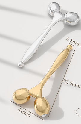 Rullo 3D Snellente Viso con Massaggiatore Oculare in Metallo
