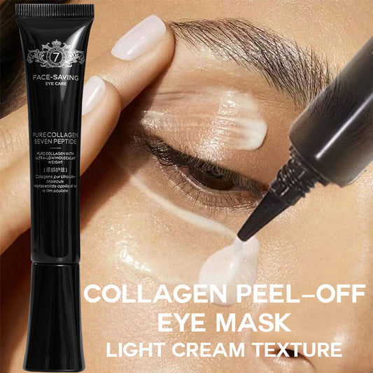 Maschera Collagene per Occhi, Maschera Avvolgente Collagene, Maschera Peel-Off per Pelle Luminosa & Ridefinizione dei Pori, Lifting e Rassodamento