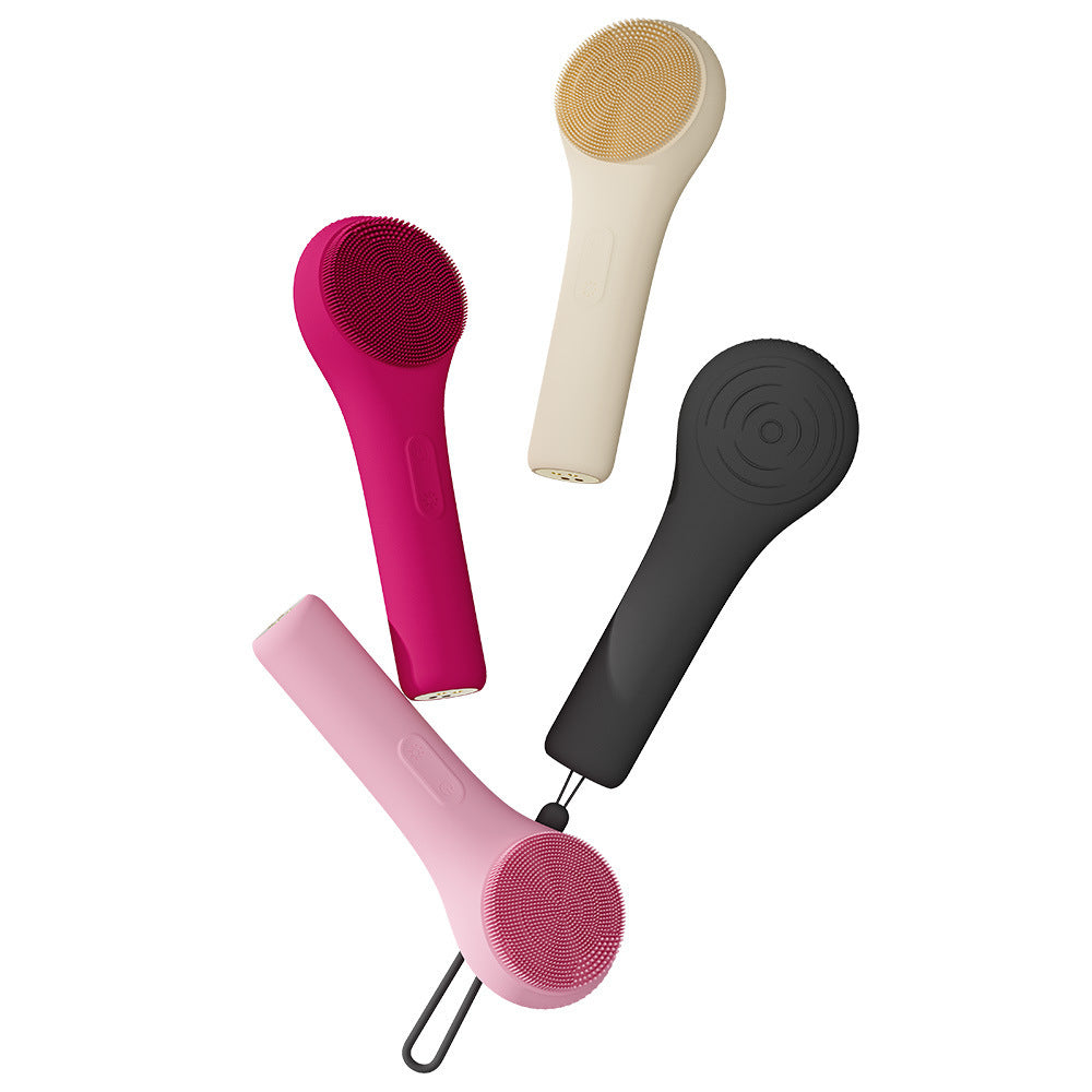 Nuovo Detergente Viso in Silicone a Ultrasuoni Ricaricabile